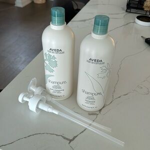 Aveda Shampure Shampoo and conditioner